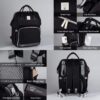 Lequeen Diamond 7TH Edition Soft Waterproof Original mommy bag - الجيل السابع الدايموند من ليكوين - Image 8