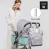 Lequeen Diamond 7TH Edition Soft Waterproof Original mommy bag - الجيل السابع الدايموند من ليكوين - Image 2