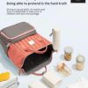 Lequeen Diamond 7TH Edition Soft Waterproof Original mommy bag - الجيل السابع الدايموند من ليكوين - Image 4