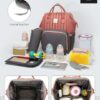 Lequeen Diamond 7TH Edition Soft Waterproof Original mommy bag - الجيل السابع الدايموند من ليكوين - Image 9