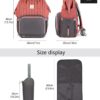 Lequeen Diamond 7TH Edition Soft Waterproof Original mommy bag - الجيل السابع الدايموند من ليكوين - Image 10