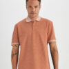 Defacto Regular Fit Polo T-Shirt Rust Orange 1 1 org zoom e1751287189118